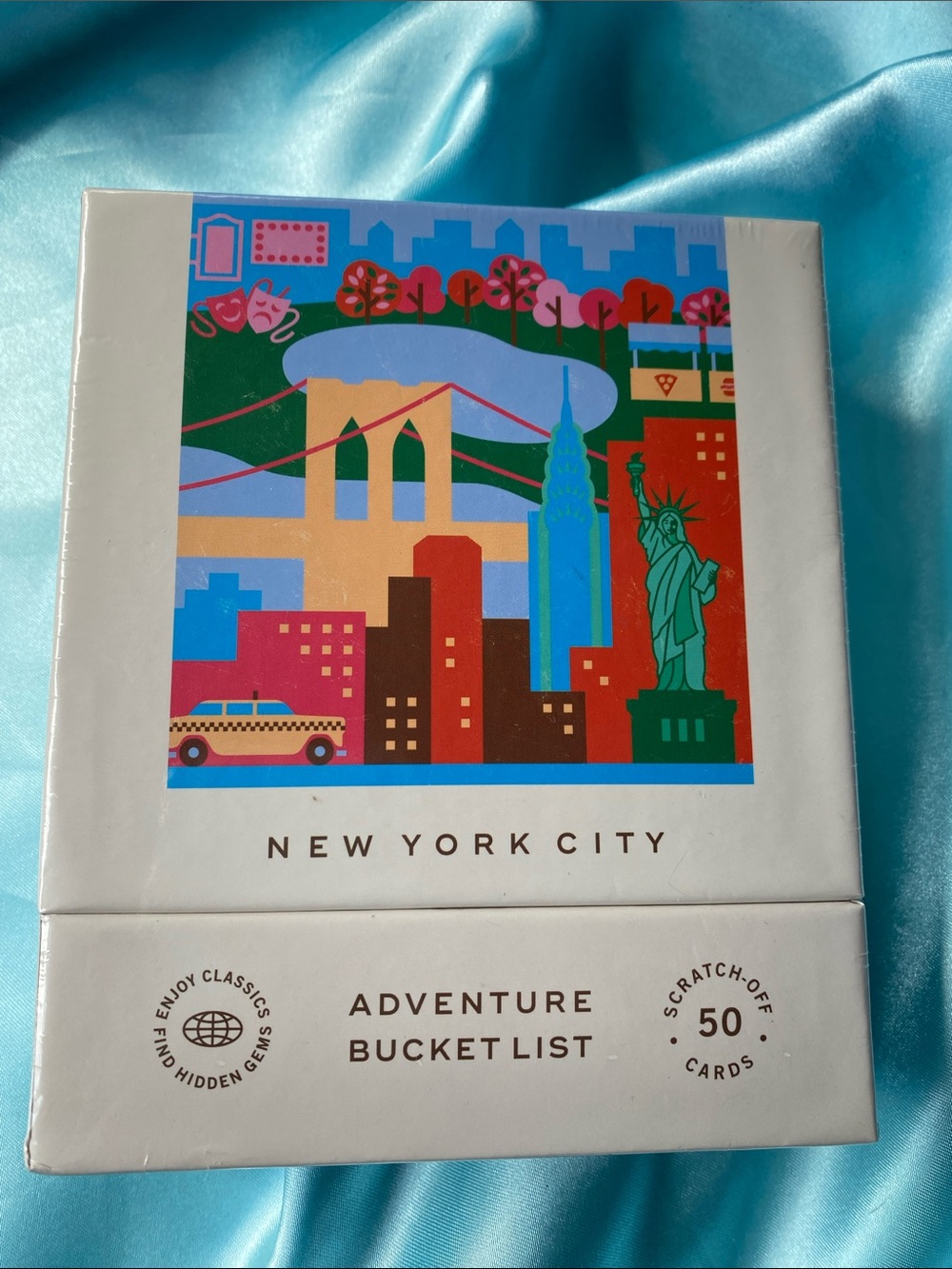 New York City Adventure Bucket List Scratch-Off Cards RIO reach international